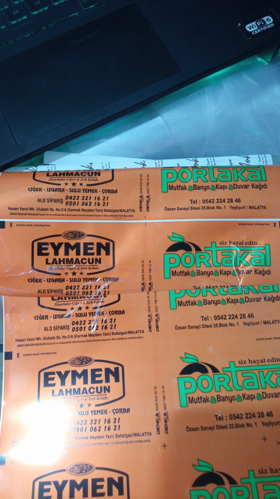 EYMEN LAHMACUN SPONSORLU PORTAKAL